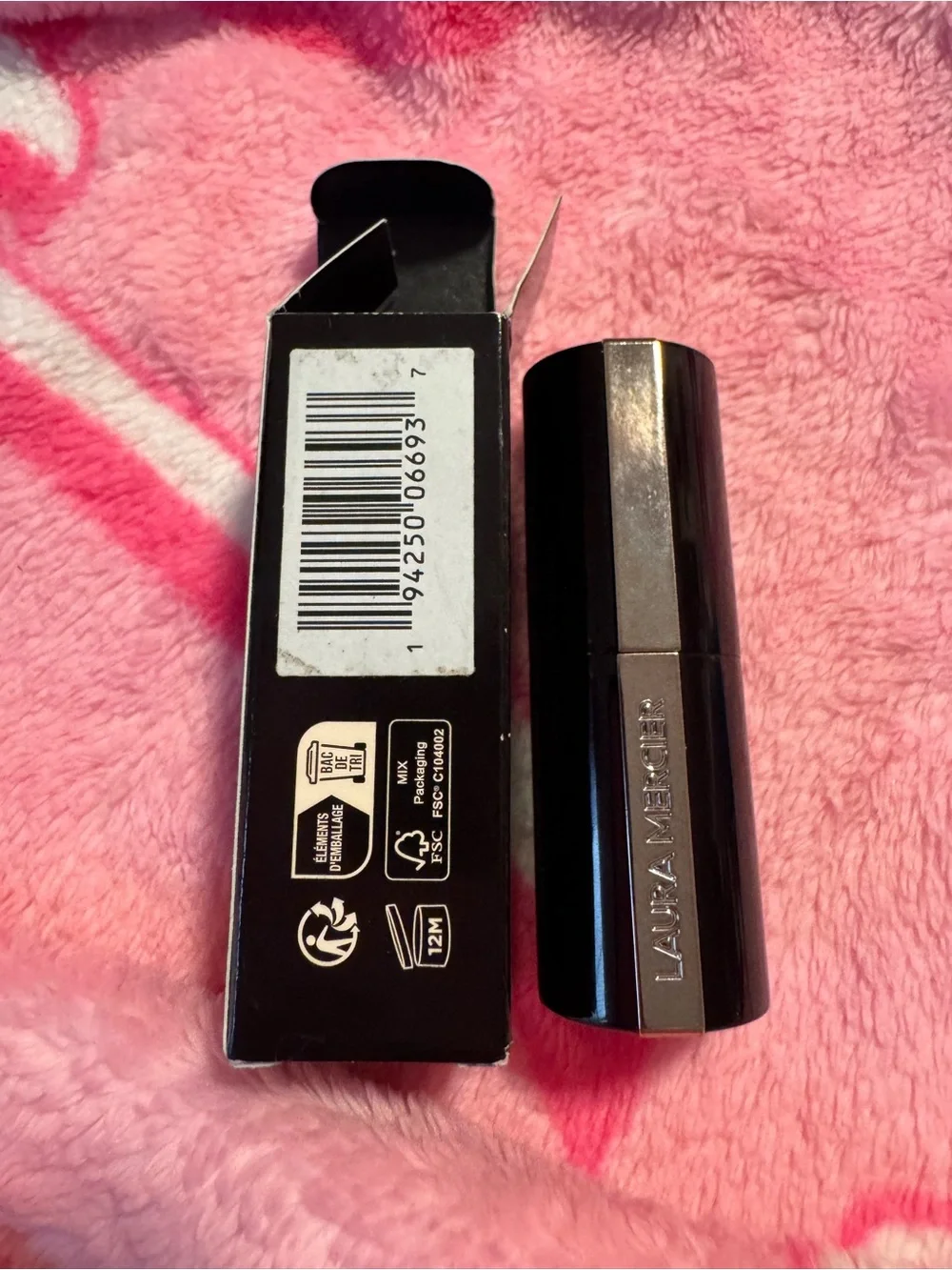 Laura Mercier Pink Chiffon Caviar Smoothing Matte Lipstick - New in Box